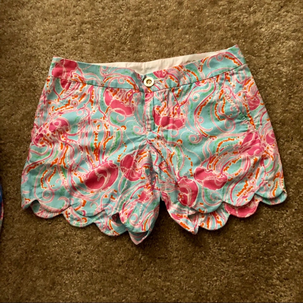 NWOT Lilly Pulitzer Jellies Buttercup shorts 00